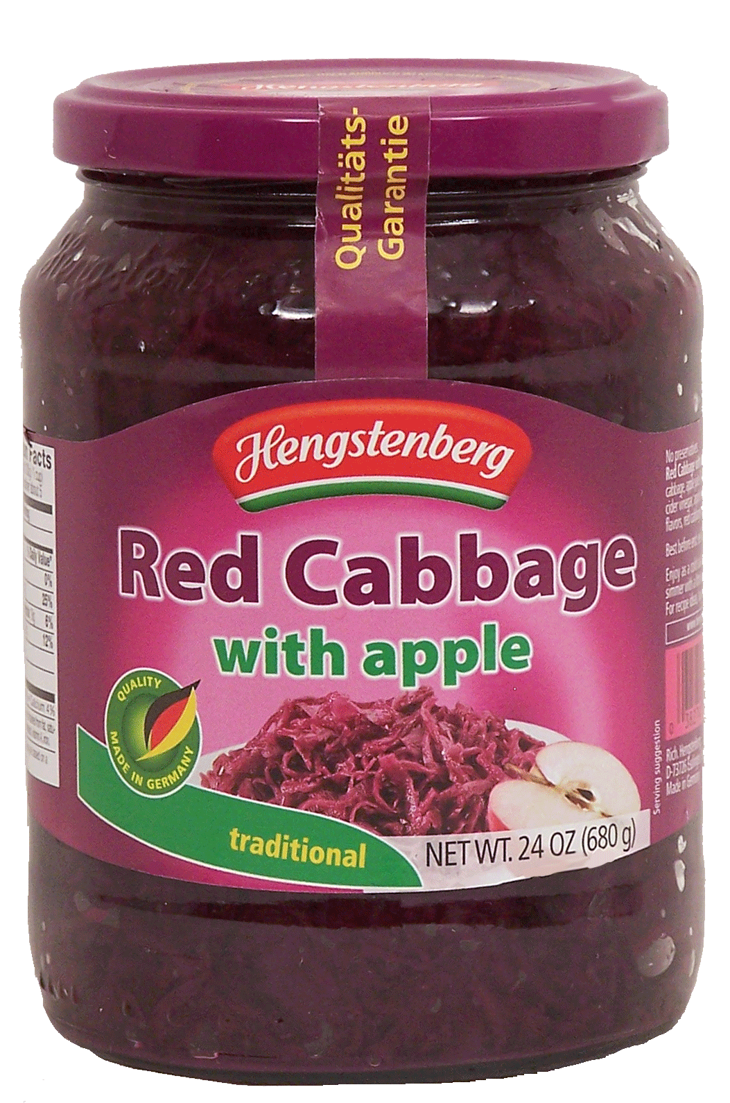 Hengstenberg Rotessa red cabbage with apple, traditional Full-Size Picture